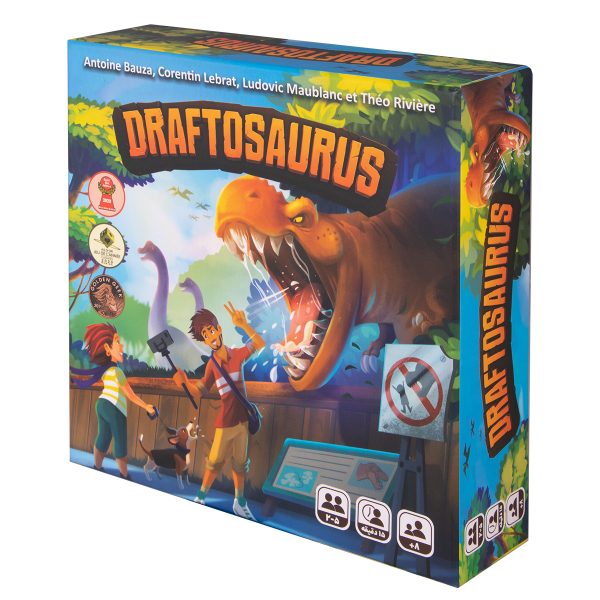 بازی فکری درفتوسورس (Draftosaurus) بازبازی