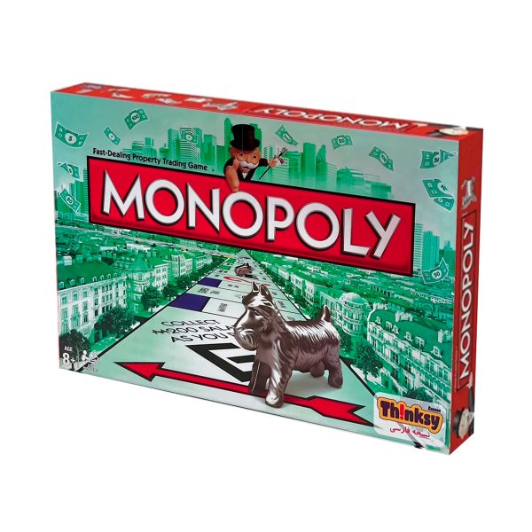 بازی فکری مونوپولی کلاسیک با مهره فلزی (Monopoly)